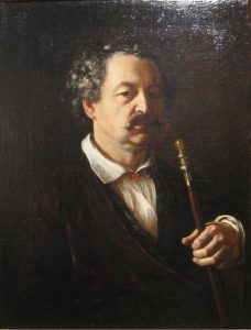 Портрет Александра Алябьева работы Василия Тропинина. 1840-е