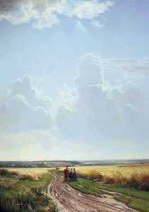 Иван Шишкин. «Полдень. В окрестностях Москвы». 1869. Первая картина мастера, приобретенная Павлом Третьяковым. В последующие годы им было куплено еще 14 живописных полотен и множество графических работ Шишкина