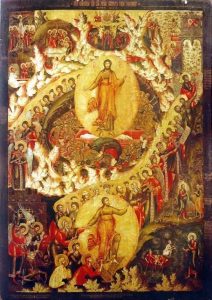 Воскресение Иисуса Христа. Ярославская иконописная школа. XVII век