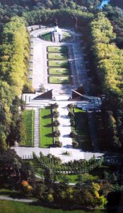 Панорама мемориала в Трептов-парке