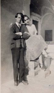 Владислав Ходасевич и Нина Берберова в Соренто. 1925