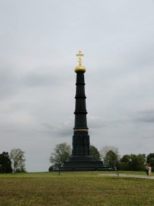 Памятник в честь победы на Куликовом поле по проекту А. П. Брюллова. 1848